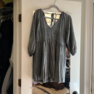 Mustard Seed Grey Shift Dress